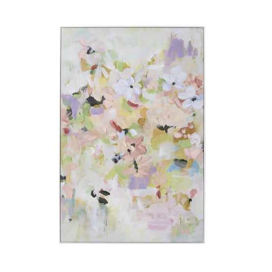 Wild Bloom Abstract Flora Canvas