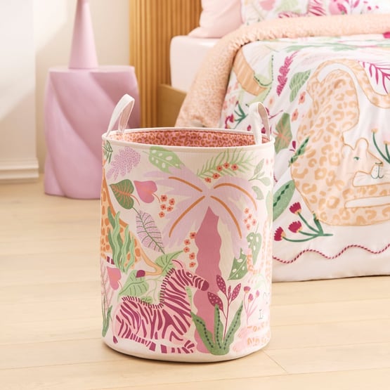 Jungle Party Printed Basket