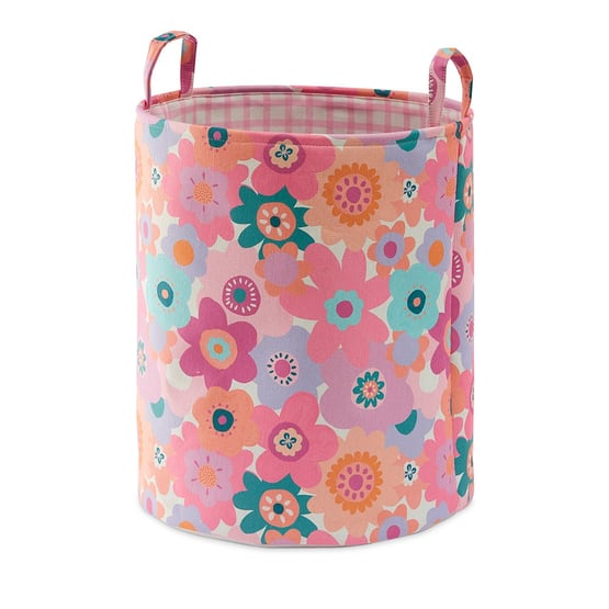 Poppy Floral Printed Basket