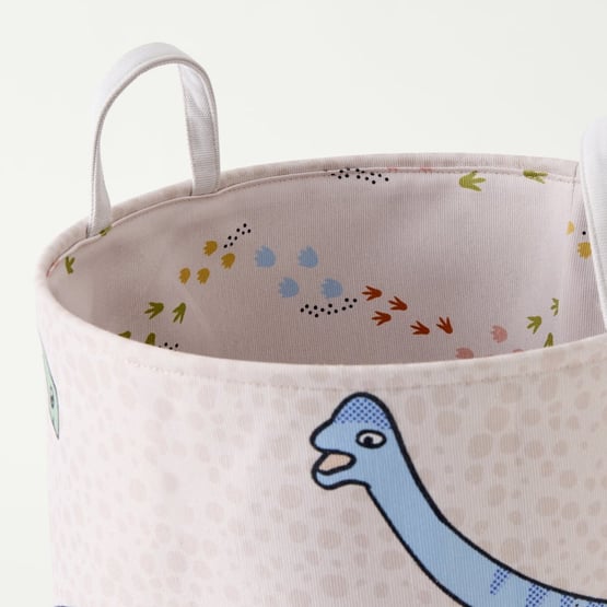 Dino Walk Printed Basket