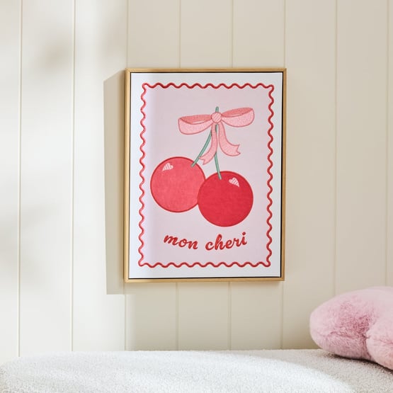 Cherry & Bows Wall Art