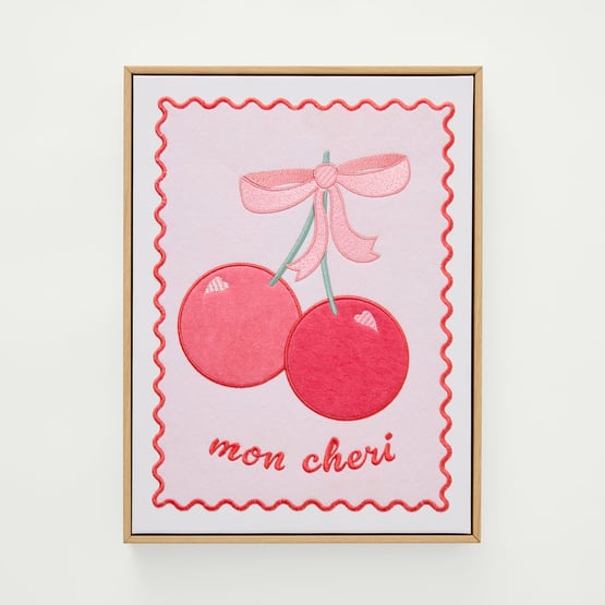 Cherry & Bows Wall Art