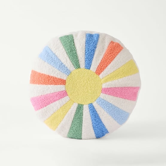 Rainbow Sun Multi Cushion