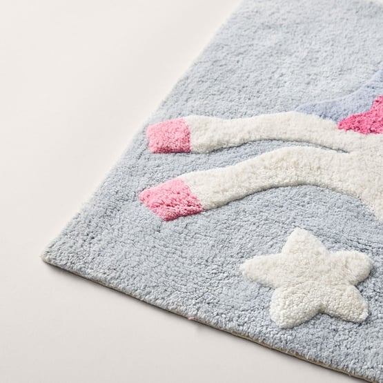 Unicorn Dreams Lilac Bath Mat