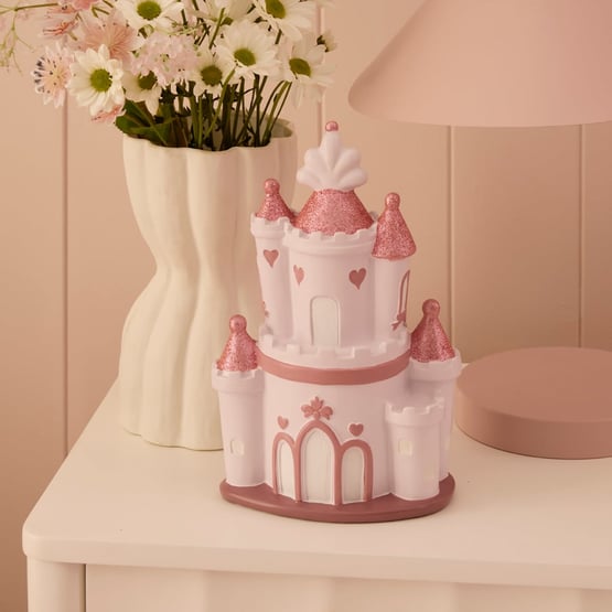 Princess Castle Pink Money Box