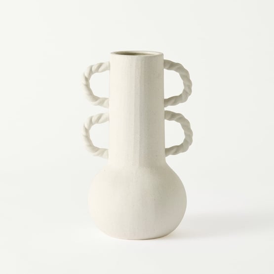 Paxos Off White Vase