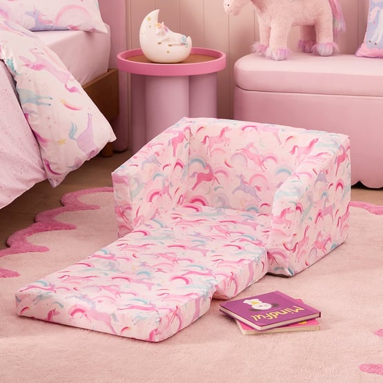Rainbows & Unicorns Flip Out Sofa