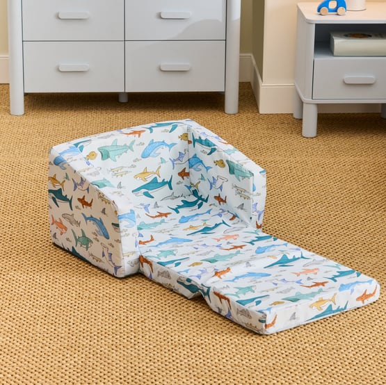 Shark Faces Flip Out Sofa