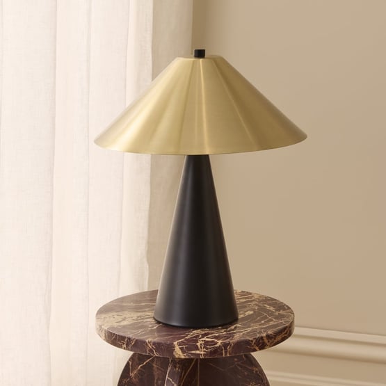 Marco Brass & Black Table Light