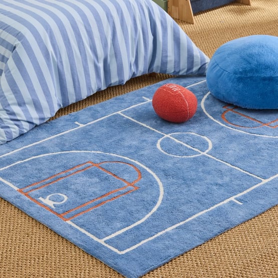 Basketball Court Rug