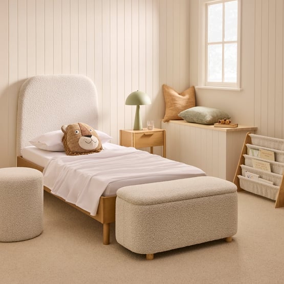 Blake Snow White Boucle Bedhead