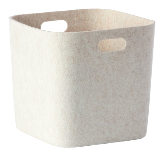Osaka Natural Felt Square Storage Basket