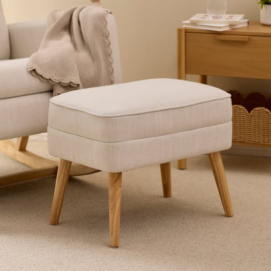 Hamilton 2 in 1 Natural Nursery Foot Stool