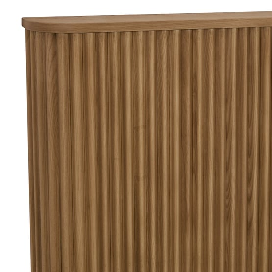 Ryder Natural Timber Ribbed Bedhead