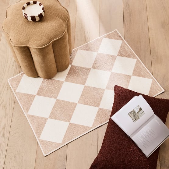 Diamond Pearl Washable Indoor Mat