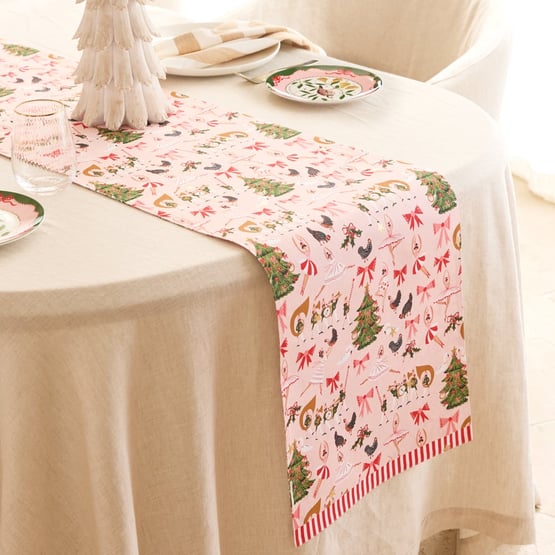 12 Days of Christmas Table Runner