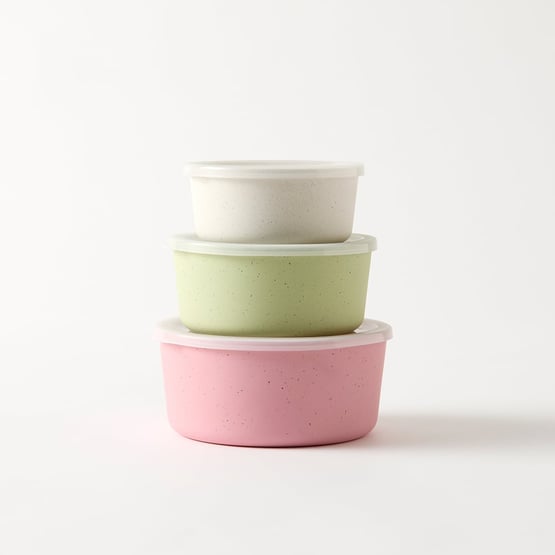 Catalina Multi Bamboo Containers Set of 3