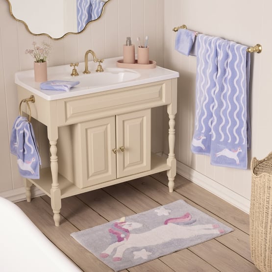 Unicorn Dreams Lavender Towel Range