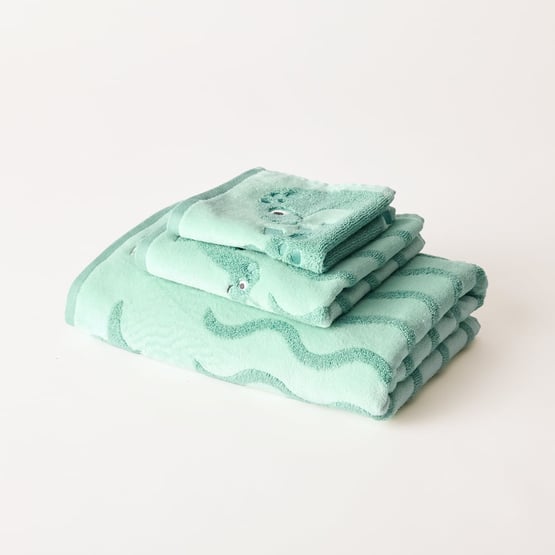 Dino Wonder Green Towel Range