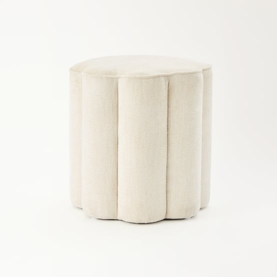 Della Vanilla Ottoman