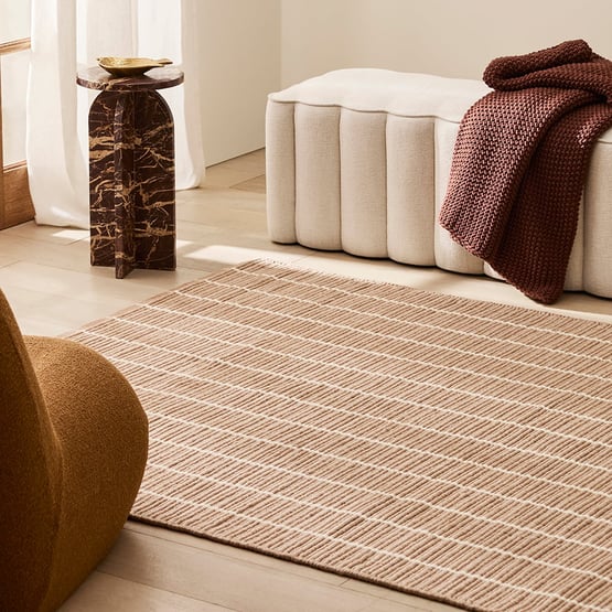 Perth Earth Stripe Rug