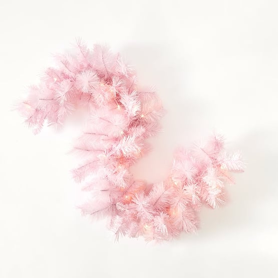 Whimsical Pine LED Garland