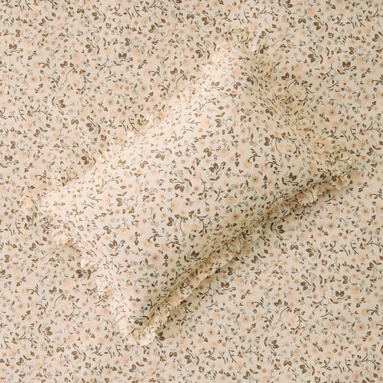 Gracie Ruffle Soft Pink Microfibre Quilt Cover Set