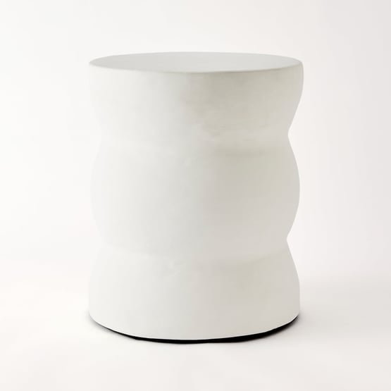 Avoca White Side Table