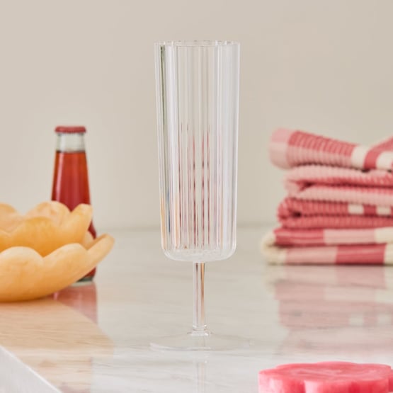 Positano Clear Champagne Drinkware