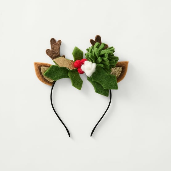 Christmas Antlers Felt Head Band