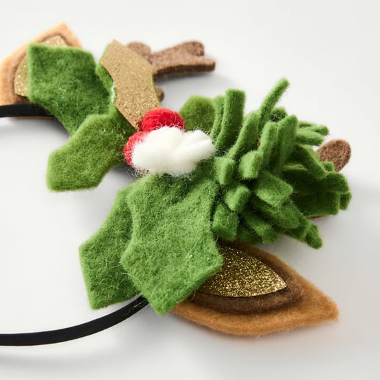 Christmas Antlers Felt Head Band