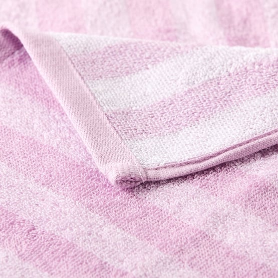 Sonny Lilac Stripe Towel Range