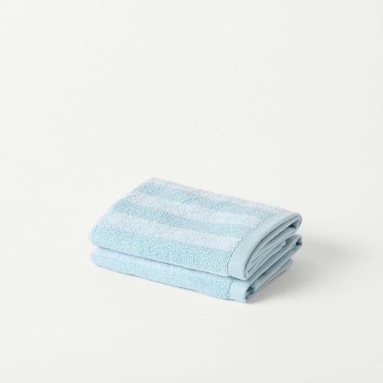 Sonny Blue Stripe Towel Range
