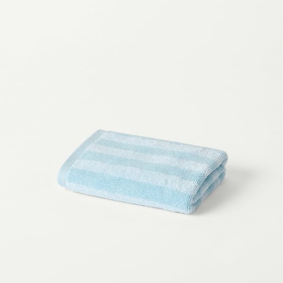 Sonny Blue Stripe Hand Towel