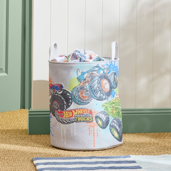  Mattel Hot Wheels Monster Trucks Printed Basket