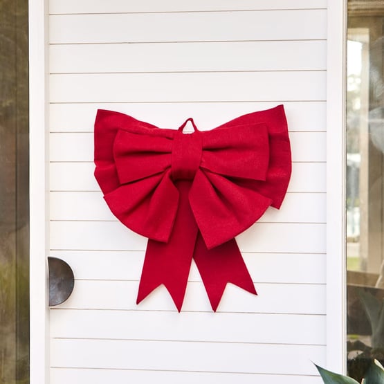 Big Red Door Bow