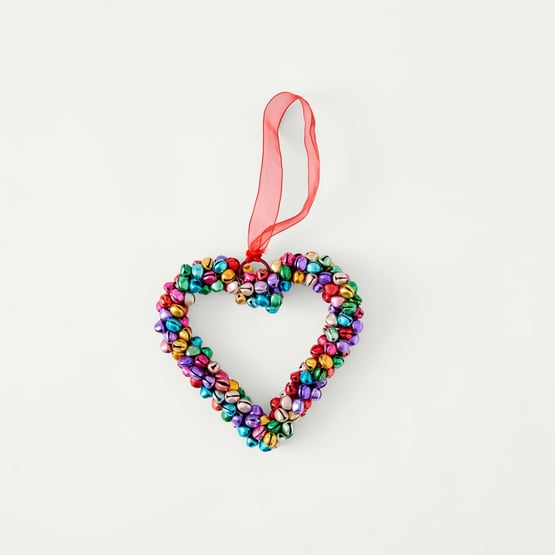 Heart Bell Ornament