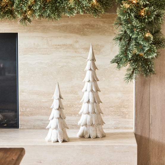 Coastal White & Natural Christmas Tree