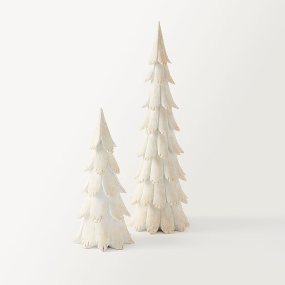 Coastal White & Natural Christmas Tree