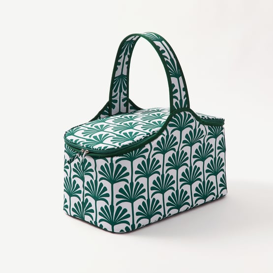 Green Palm Picnic Cooler Bag