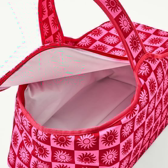 Sundown Pink Picnic Cooler Bag