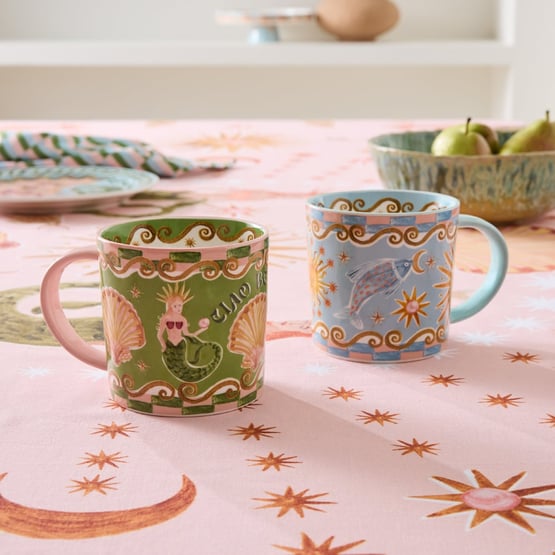 Buon Appetito Ciao Bella Mug Pack of 2