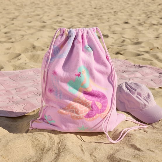 Kids Mermaid Wonder Waterproof Lined Bag