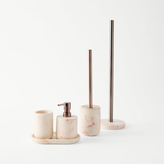 Orion Natural Marble Bathroom Accessories