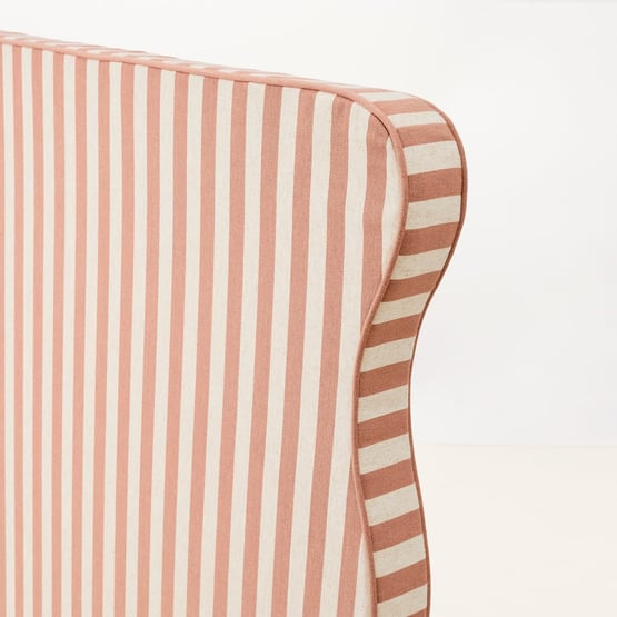 Della Clay Stripe Wide Bedhead