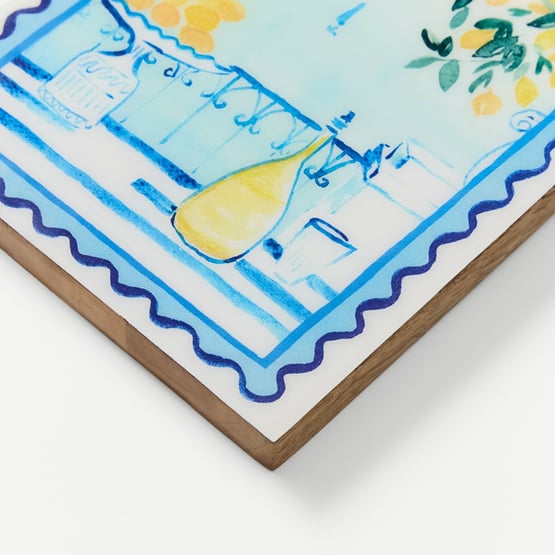 Riviera Sicilia Arch Timber Wall Art