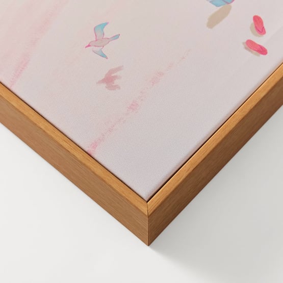 Summer Days Beach Scene Canvas