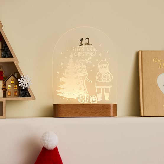 Santa Christmas Countdown Light
