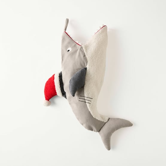 Grey Shark Stocking