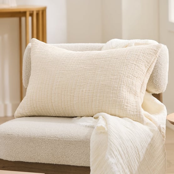 McNaught Natural Stripe Cushion